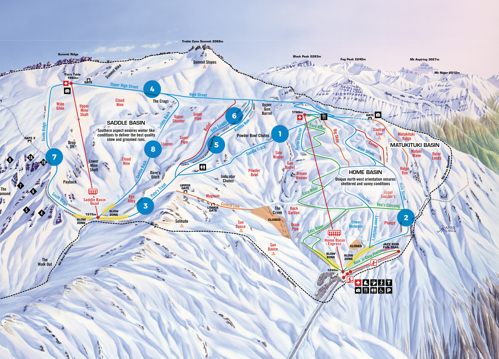 The Largest Ski Area in NZ's South Island - Uncrowded Runs ...